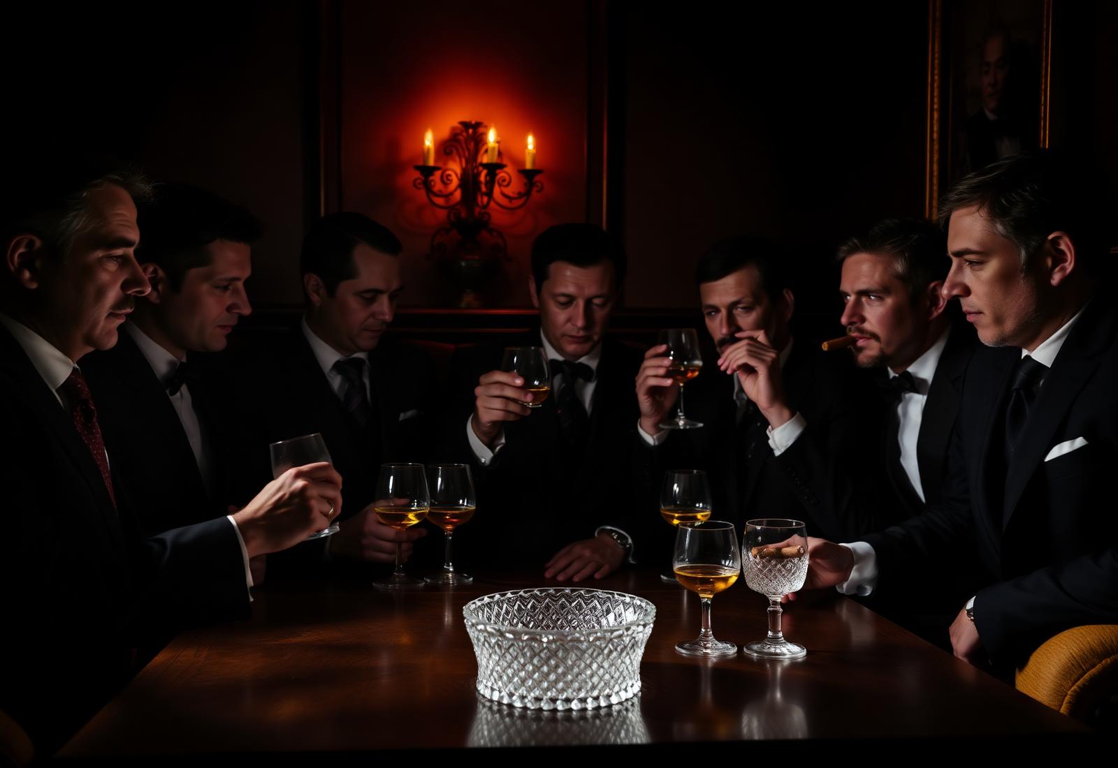 A private whisky and cigar tasting at The Oak Lounge